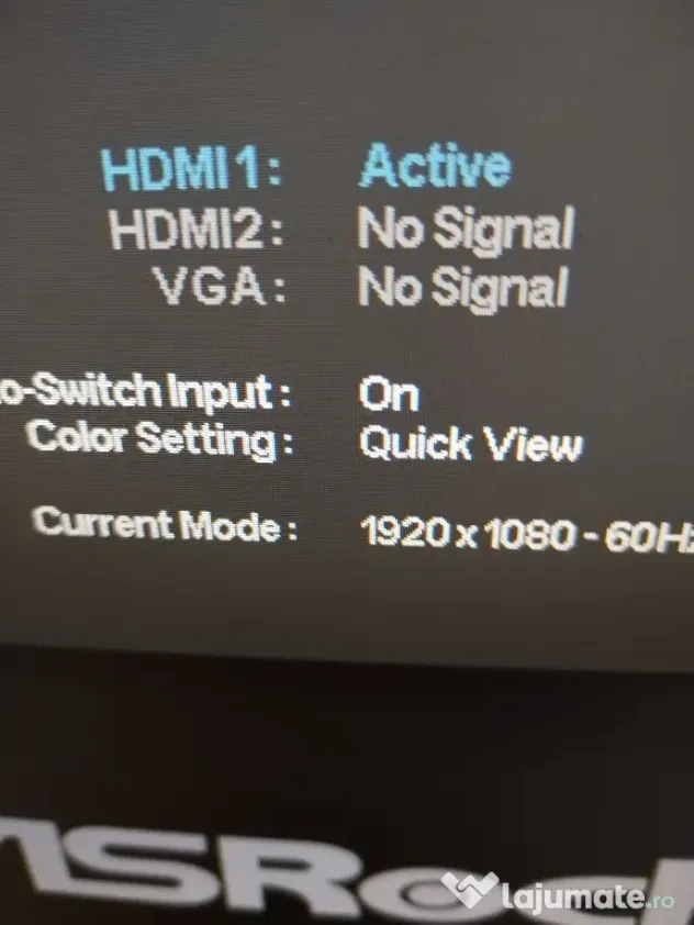 monitor LED IPS HP PAVILION 24CW
