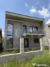 Casa P+1, 3 dormitoare, 105 mp, 200 mp teren, toate utilitat 
