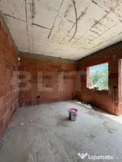 Casa P+1, 3 dormitoare, 105 mp, 200 mp teren, toate utilitat 