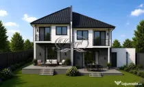 Duplex modern cu terasa si curte privata in Borhanci