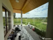 Casa finisată un nivel, 4 camere, 114 mp utili, 750 mp tere 