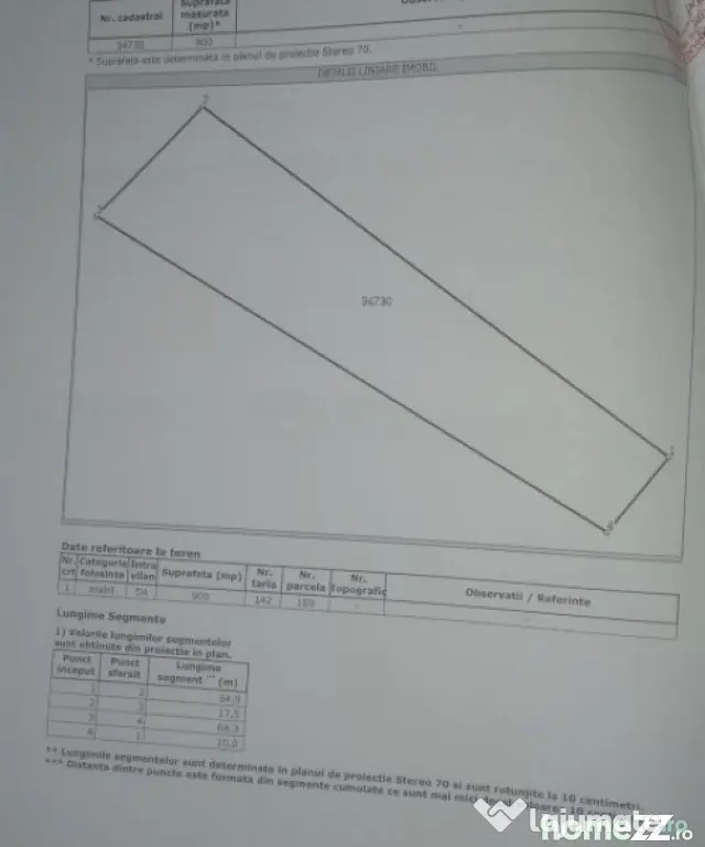 Teren intravilan 900 mp de vânzare, ideală constructie - z - Craiova (Dolj)
