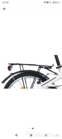 Bicicleta pliabila 20" 6V White/Black