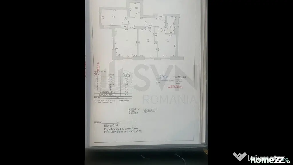 Apartament Premium 3 Camere MOBILAT CORTINA NORTH