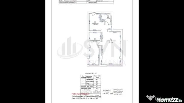 Apartament premium de - 83 mp complet mobilat - Pipera