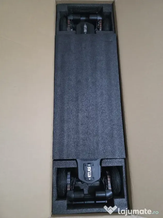 Skateboard electric Exway Atlas V2 Carbon 4WD 5040W Full Box