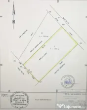 Teren pentru casă – 775 mp, deschidere 20,66 m la DN72 ?? 