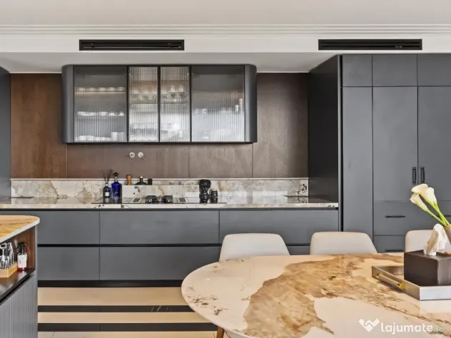 Penthouse 5 camere lux cu 3 parcari Pipera