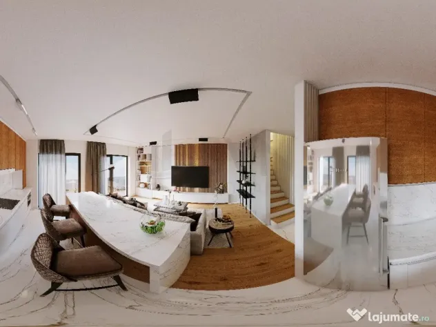 PENTHOUSE 3 CAMERE ZERO COMISION TERASA CU PRIVELISTE IMP...