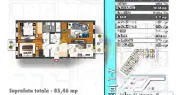 Apartament 3 camere | 86 mp | Metalurgiei Park 