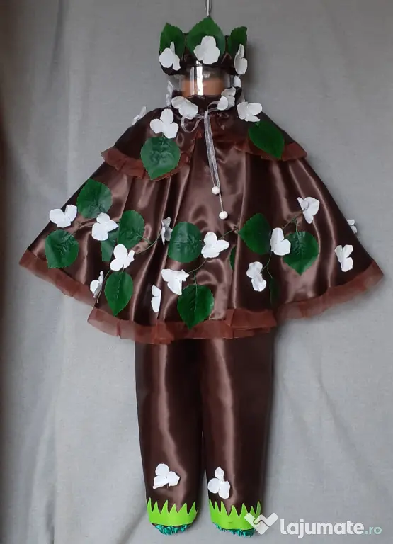 Costum Copac cu frunze si cu flori pentru copii,195 lei