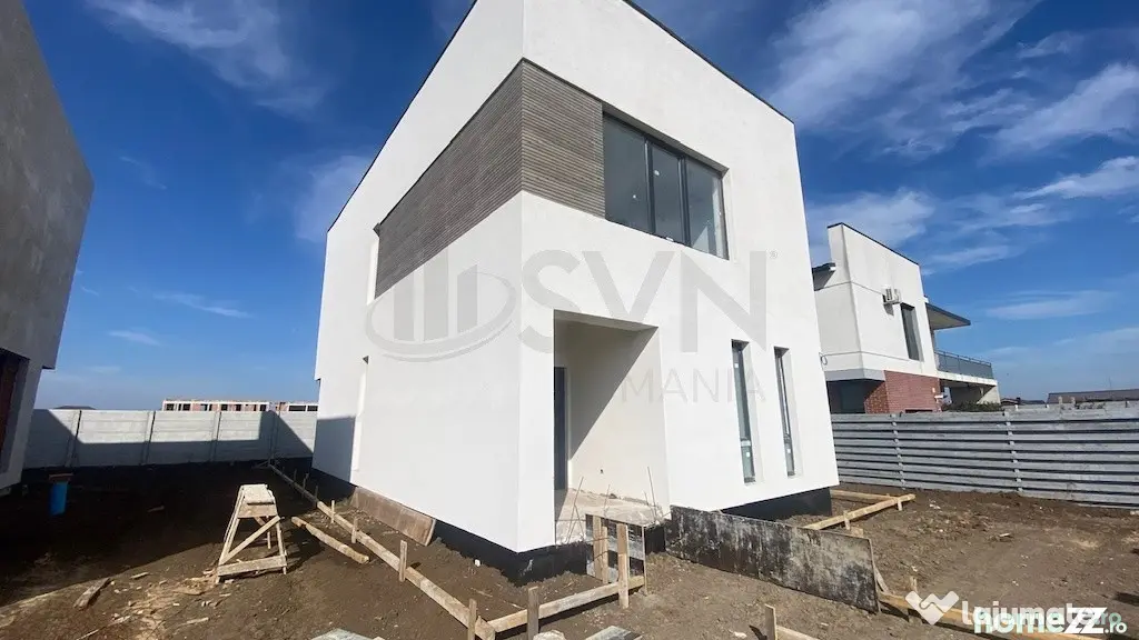 Vila moderna stil mediteranean - pompe caldura