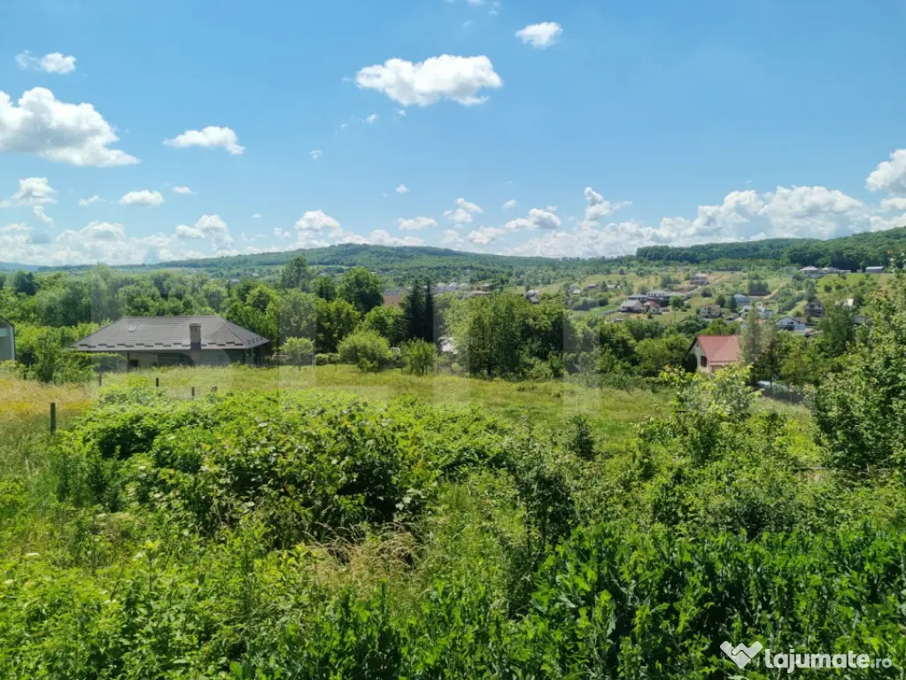 Teren intravilan 30 ari, strada cu utilitati si asfalt, pos