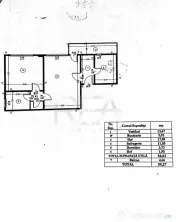 2 camere, 60 mp, etaj 5, bloc anvelopat - 1 Mai 