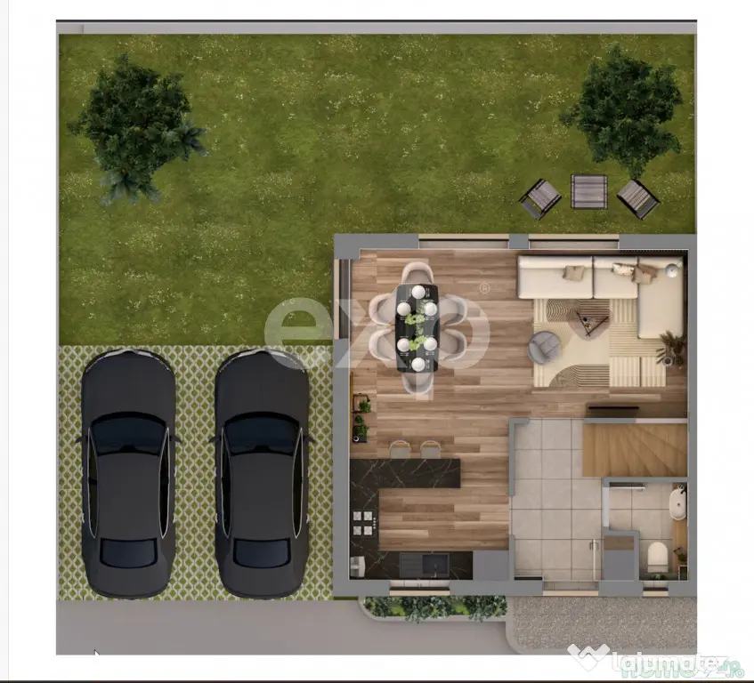 Duplex Premium | 145 mp utili | Curte 90 mp | 4 băi | Otope