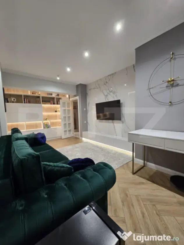 Apartament superb 3 camere decomandat in zona Copou, mobilat