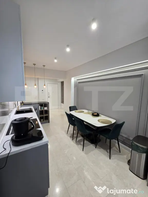 Apartament superb 3 camere decomandat in zona Copou, mobilat