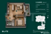 Ansamblu Nou nZEB / Apartament 2 camere / Buna Ziua