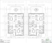 Teren 1356mp cu autorizatie 3 case la Padurea Rosu (Chiajna)
