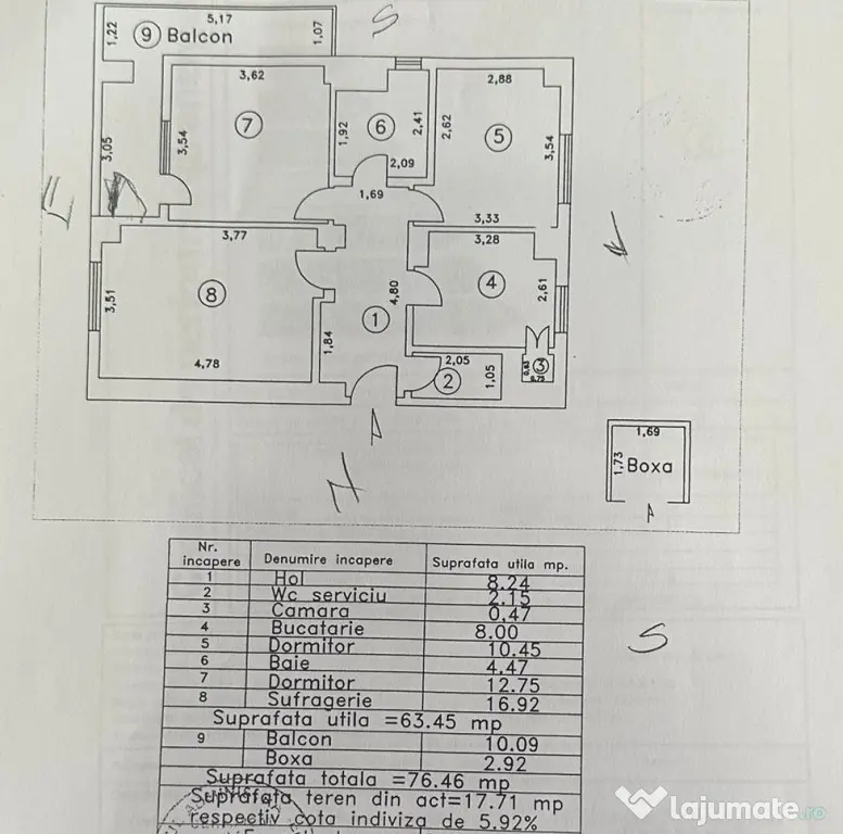 Oportunitate Unică: Sub Prețul Pietei! Zona Bariera! Apart