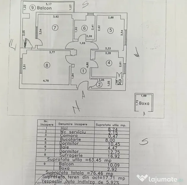 Oportunitate Unică: Sub Prețul Pietei! Zona Bariera! Apart