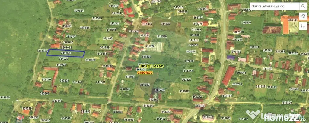 Teren categoria folosinta curti constructii Minis - Minis (Arad)