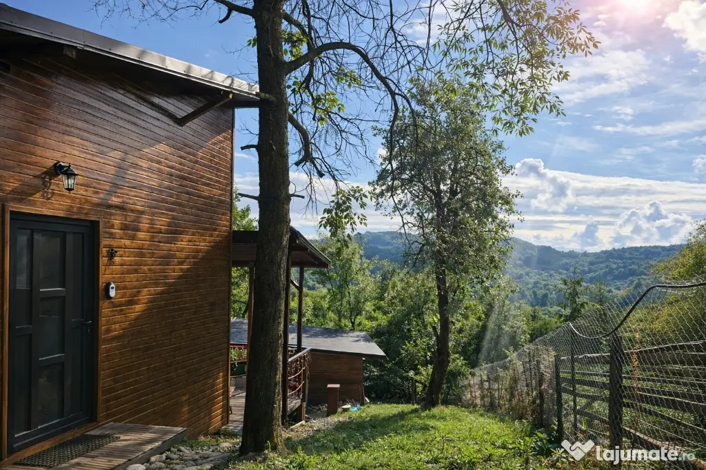 cabana de închiriat cu ciubar jacuzzi
