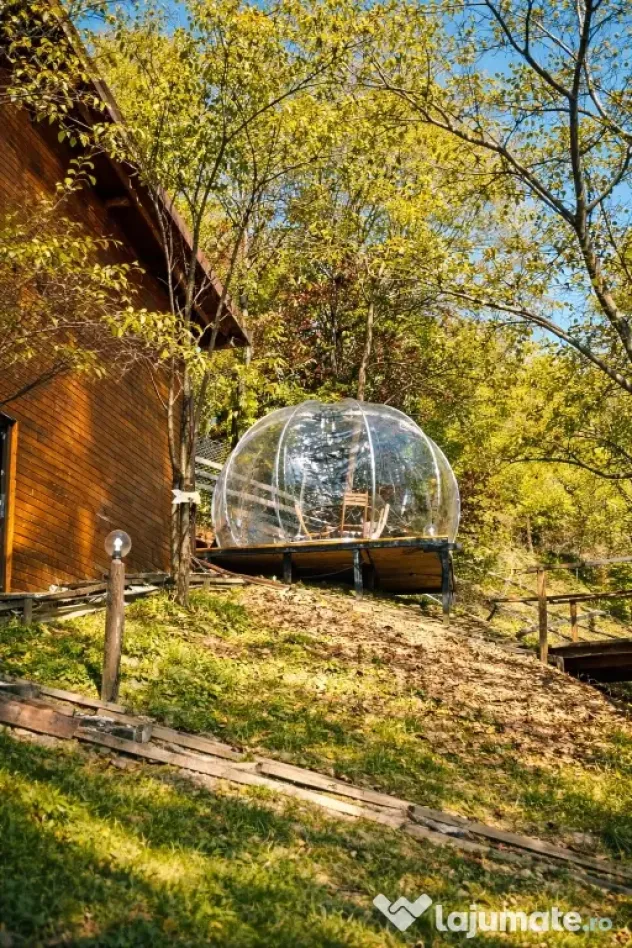 cabana de închiriat cu ciubar jacuzzi