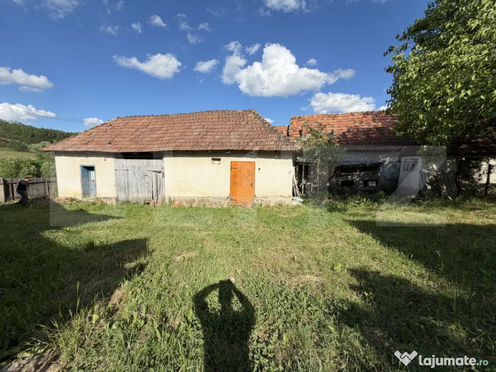 Casă cu 3 camere și un teren de 4100 mp