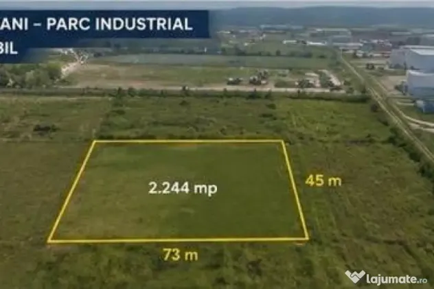 Teren 2.244 mp lângă Parcul Industrial Ploiești | Deschid