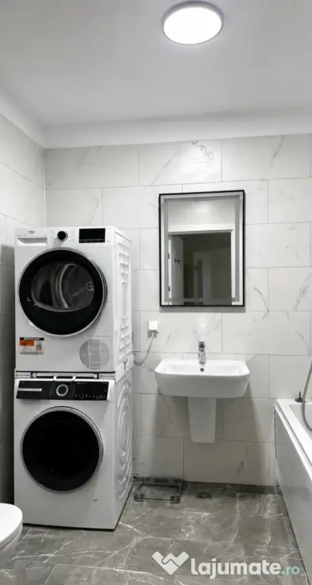 Apartament cu loc de parcare inclus mobilat premium
