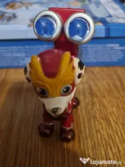 Domino, masini din metal cu Paw Patrula Catelusilor si figurina 