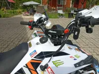 ATV Mini Rocket 140cc 4T semi-automat portocaliu,3+1 