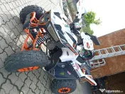 ATV Mini Rocket 140cc 4T semi-automat portocaliu,3+1 