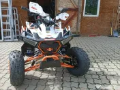 ATV Mini Rocket 140cc 4T semi-automat portocaliu,3+1 