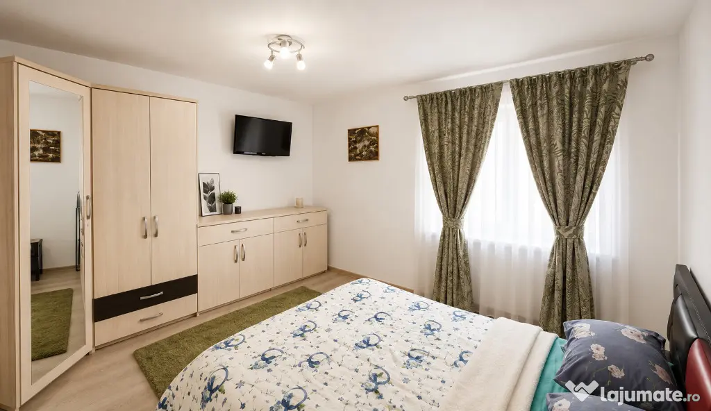 Apartament 3 camere, mobilat, utilat, parcare, boxa, zona Sanpetru!