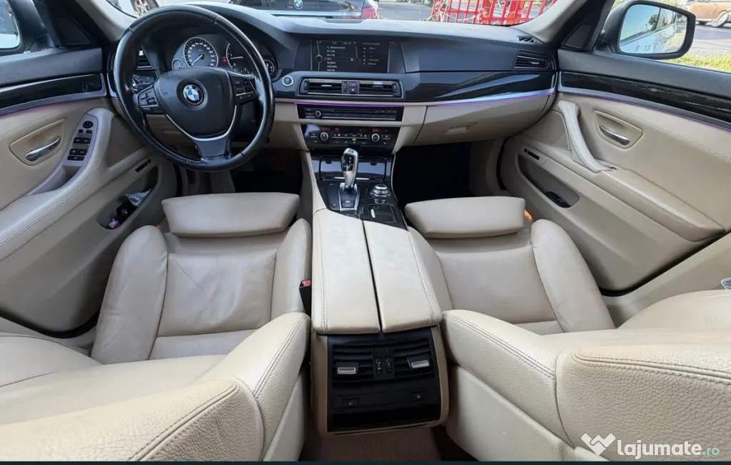 BMW F10 530d 245CP Automat | Pachet M | Scaune Masaj | Întreținut Exemplu