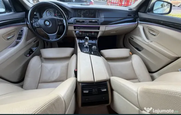 BMW F10 530d 245CP Automat | Pachet M | Scaune Masaj | Întreținut Exemplu