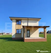 Casă nouă P+1, 122 mp utili, teren 400 mp, zona Bariera V?