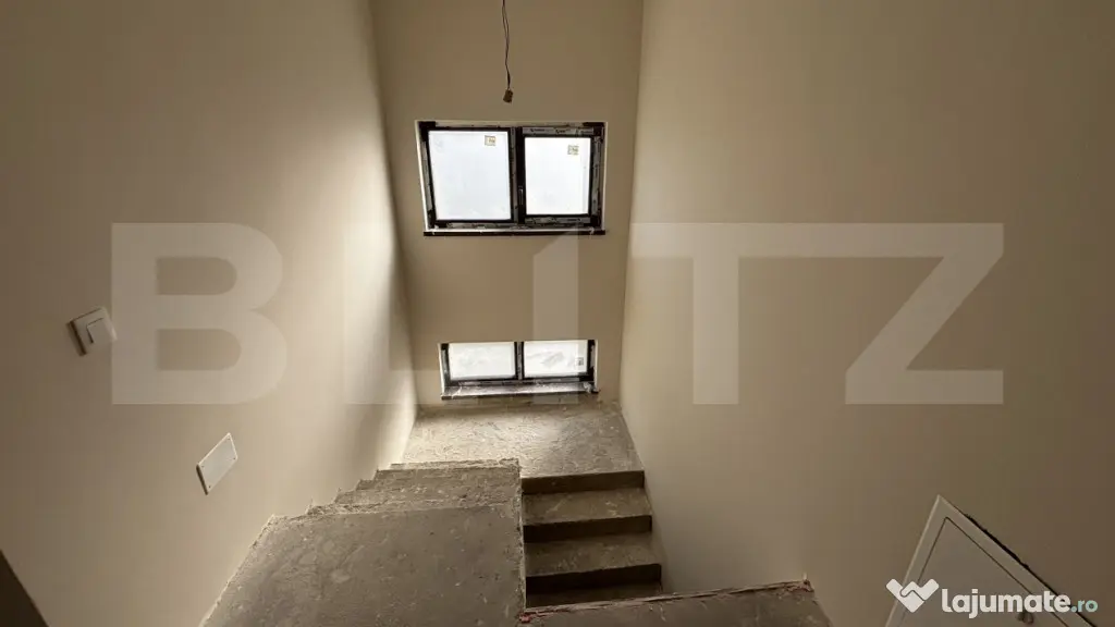 Casă nouă P+1, 122 mp utili, teren 400 mp, zona Bariera V?