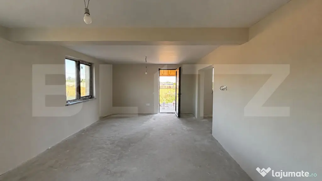 Casă nouă P+1, 122 mp utili, teren 400 mp, zona Bariera V?