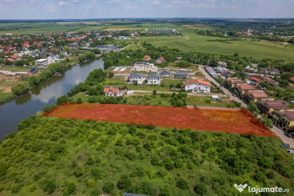 CORBEANCA - SCOLII, TEREN CONSTRUCTII, 5000 MP, LA LAC! - Corbeanca (Bucuresti-Ilfov)
