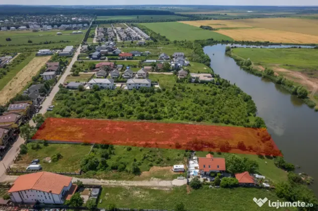 CORBEANCA - SCOLII, TEREN CONSTRUCTII, 5000 MP, LA LAC! - Corbeanca (Bucuresti-Ilfov)