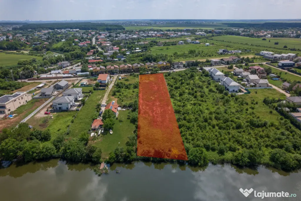 CORBEANCA - SCOLII, TEREN CONSTRUCTII, 5000 MP, LA LAC! - Corbeanca (Bucuresti-Ilfov)