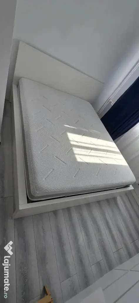 Pat Ikea 160x200 + saltea Jysk