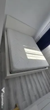 Pat Ikea 160x200 + saltea Jysk