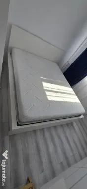 Pat Ikea 160x200 + saltea Jysk