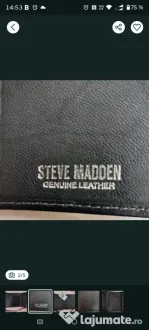 Portofel din piele naturala SUA - STEVE MADDEN