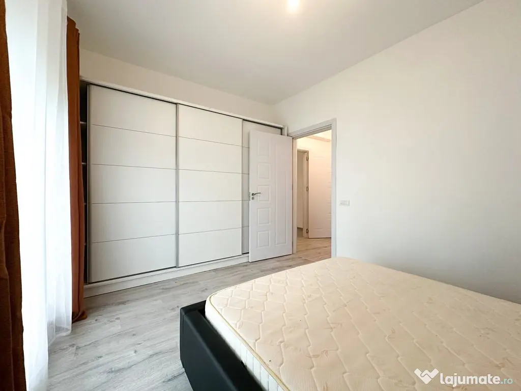 2 camere, curte privată 60 mp, centrala, bloc 2023