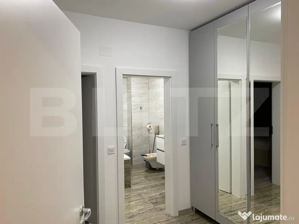 Apartament 2 camere, 62 mp, ansamblu rezidential, zona Rovin